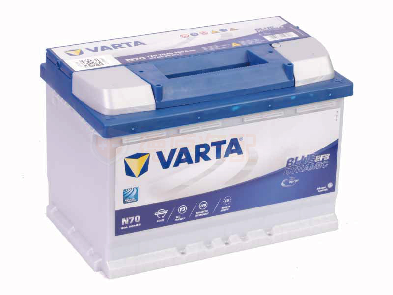 德原汽配汽車電瓶專家- 華達VARTA-N70(Blue Dynamic EFB)(舊型號E45)